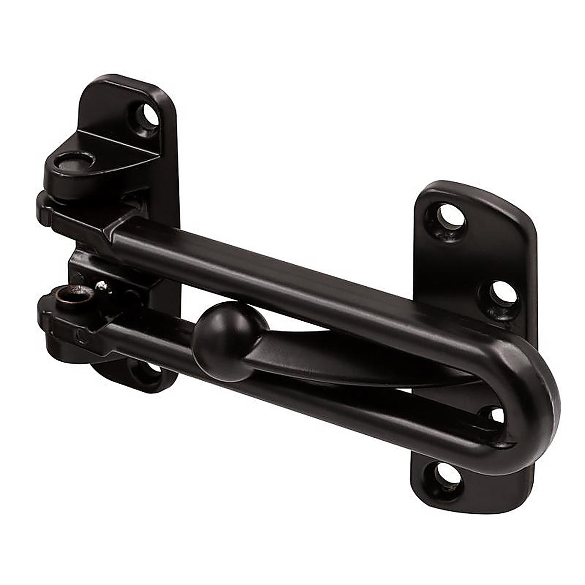 Prime-Line - U 11446 - 2.5 In. H X 3.88 In. L Black Metal Door Guard