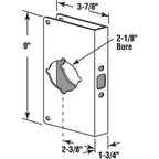 Prime-Line - U 9586 - 9 In. H X 3.88 In. L Stainless Steel Door Reinforcer