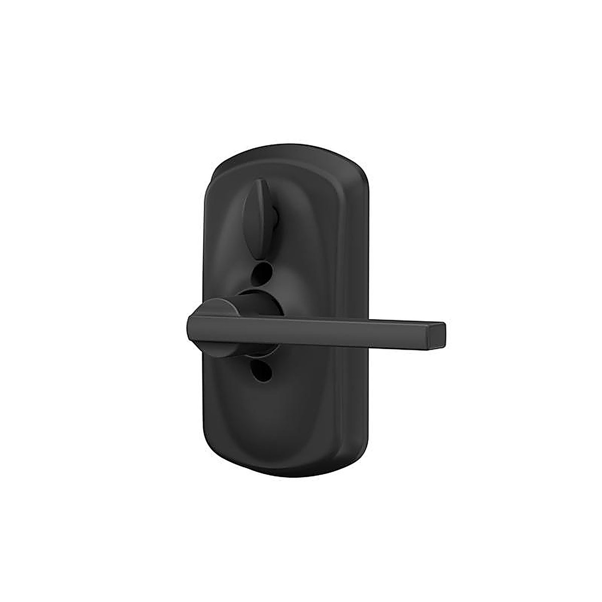 Schlage - FE595VPLY622LAT - Matte Black Metal Electronic Touch Pad Entry Lever