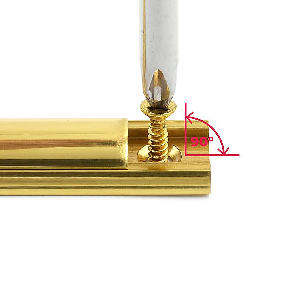 Prime-Line - U 9961 - Solid Brass Surface Bolt