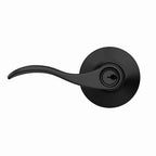 Schlage - F51AGACC622 - Accent Matte Black Keyed Entry Lever 1.75 In.