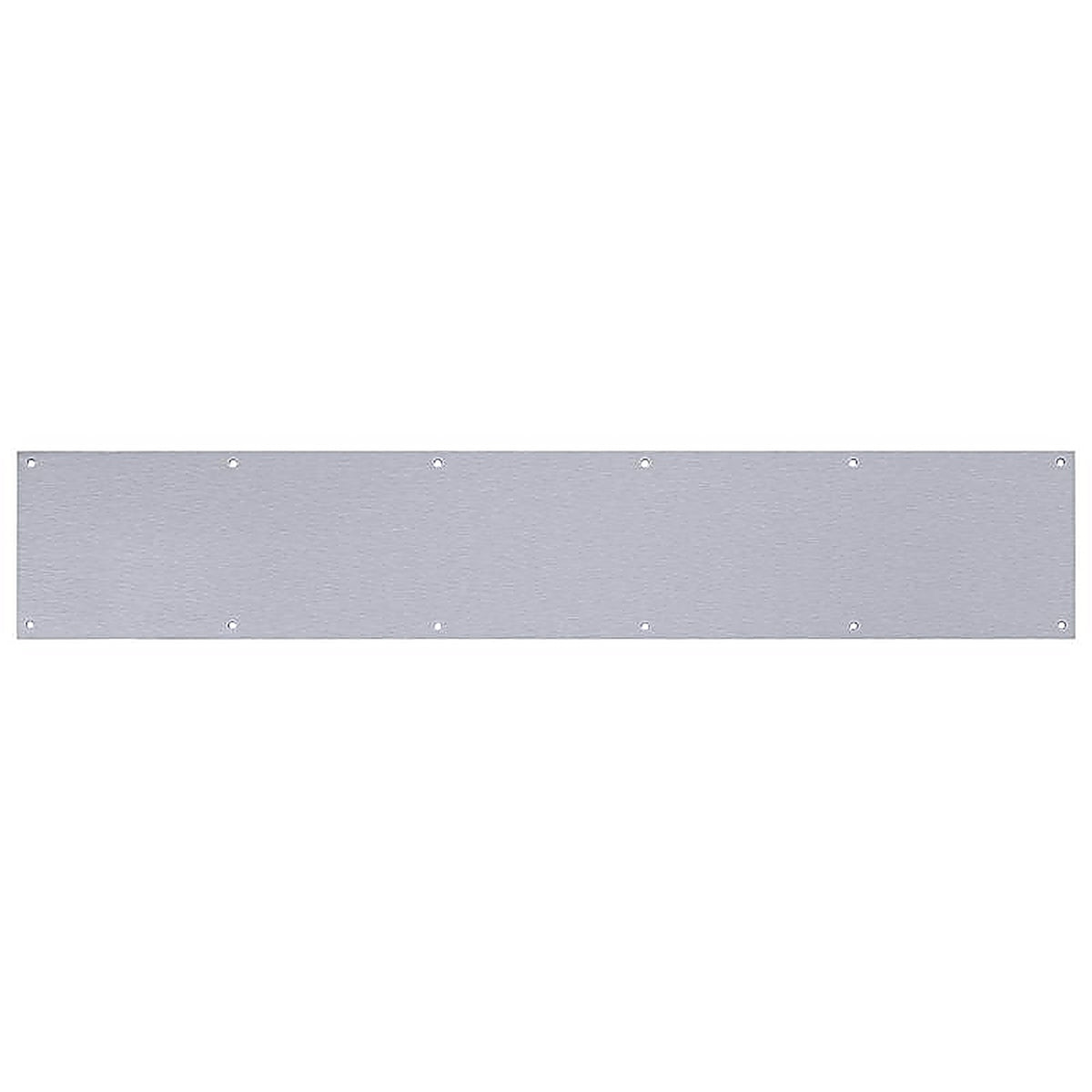 Tell - DT100058 - 6 In. H X 34 In. L Satin Stainless Steel Kickplate