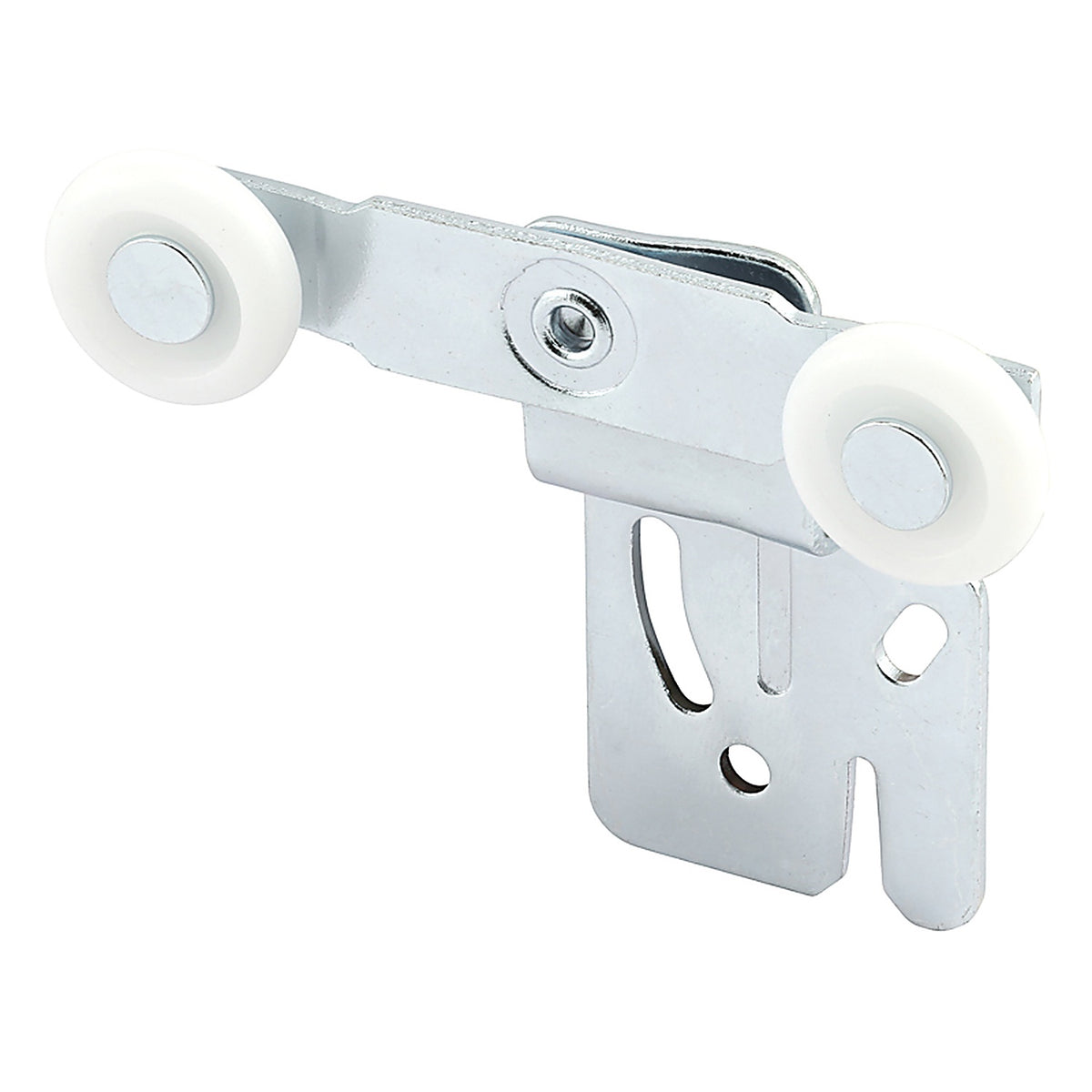 Prime-Line - N 6503 - Mill Silver Steel Closet Door Hanger 2 pc