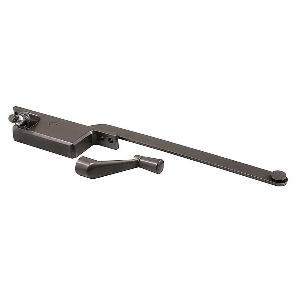 Prime-Line - H 3517 - Bronze Steel Left Single-Arm Casement Window Operator For Steel Framed Windows