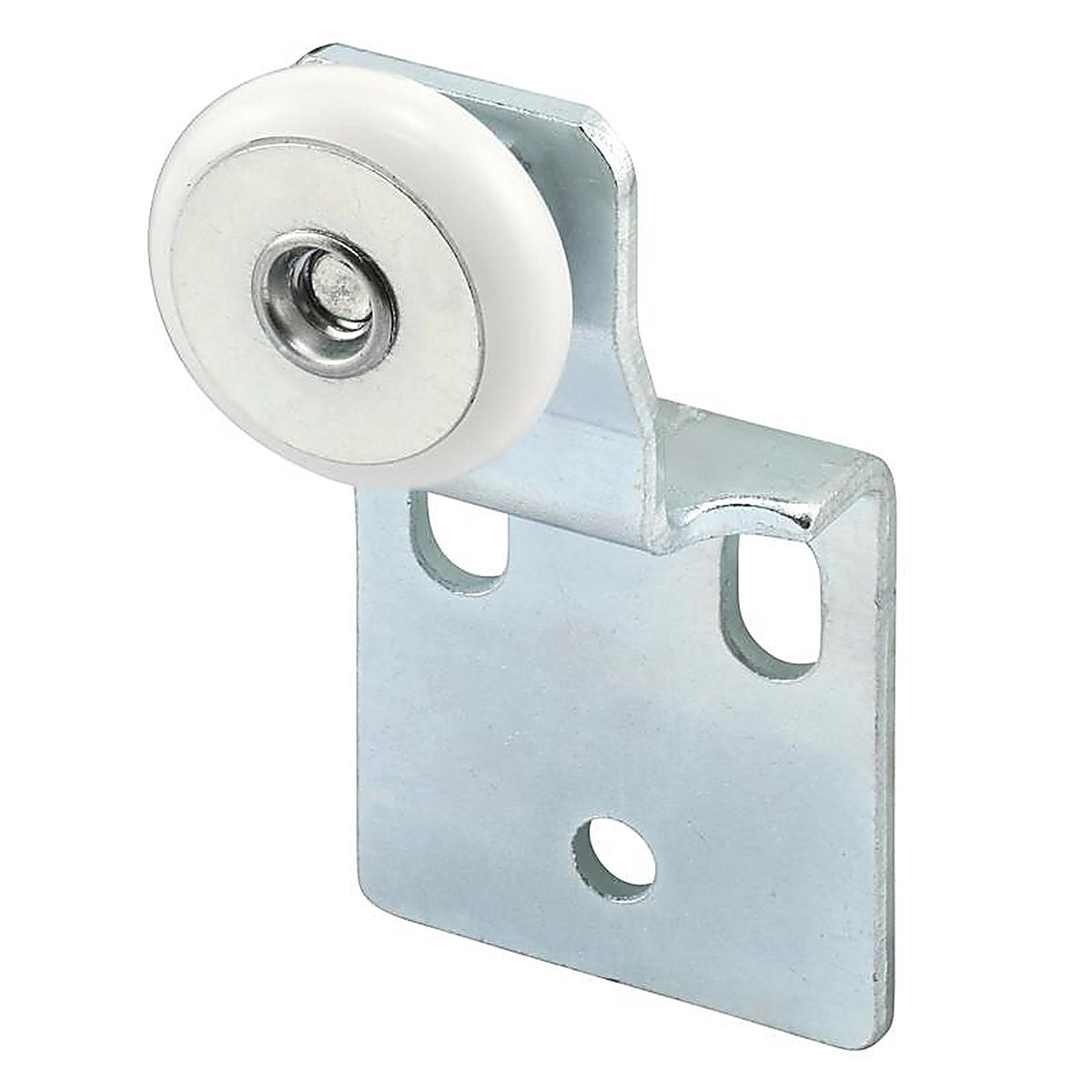 Prime-Line - N 6517 - 3/4 in. D X 1/4 in. L Mill Plastic/Steel Door Roller Bracket 2 pk