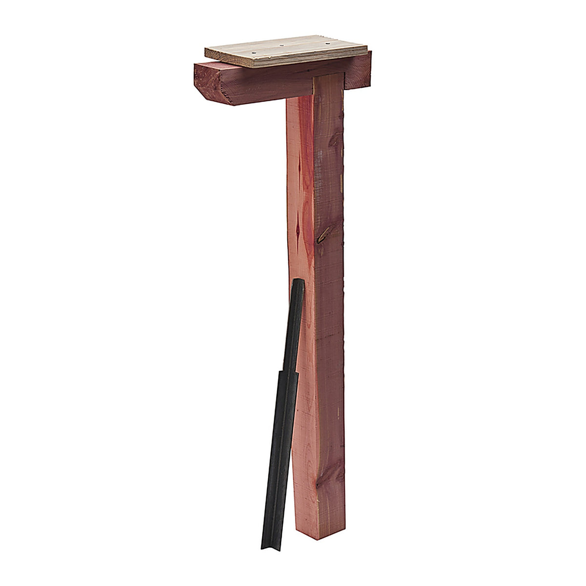 Gibraltar Mailboxes DPK000AM 43.3 in. Natural Red Cedar Mailbox Post