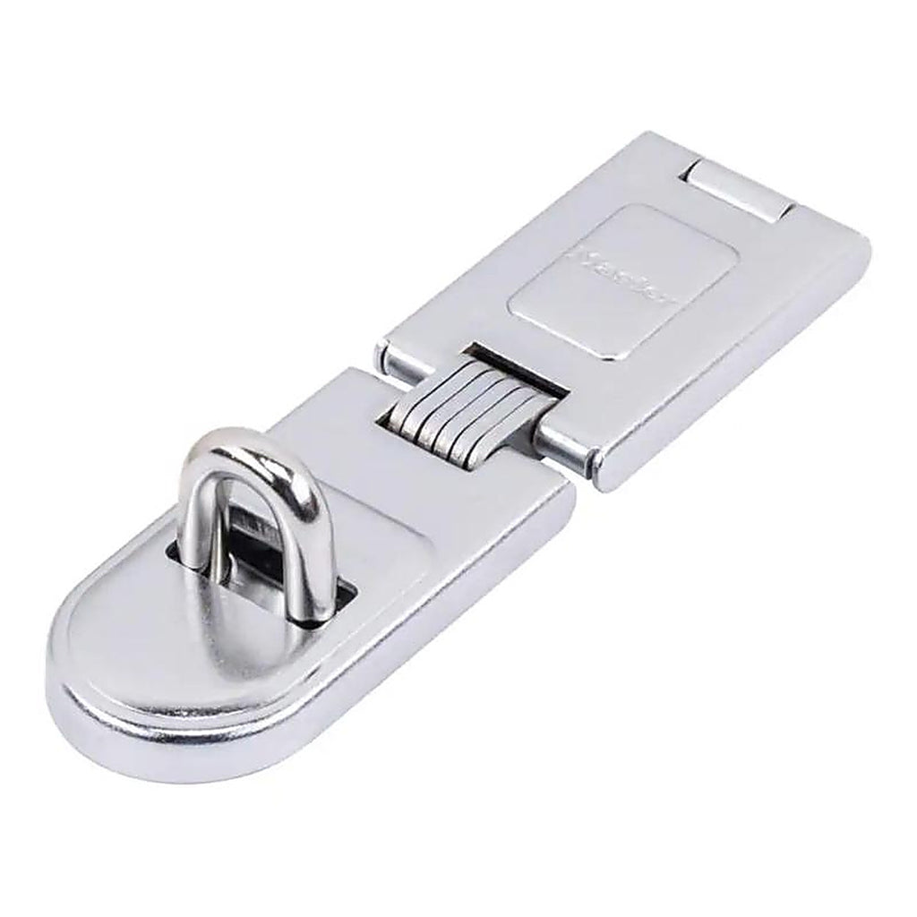 Master Lock - 720D - Bright Hardened Steel 6-1/4 In. L Fixed Staple Hasp 1 Pack