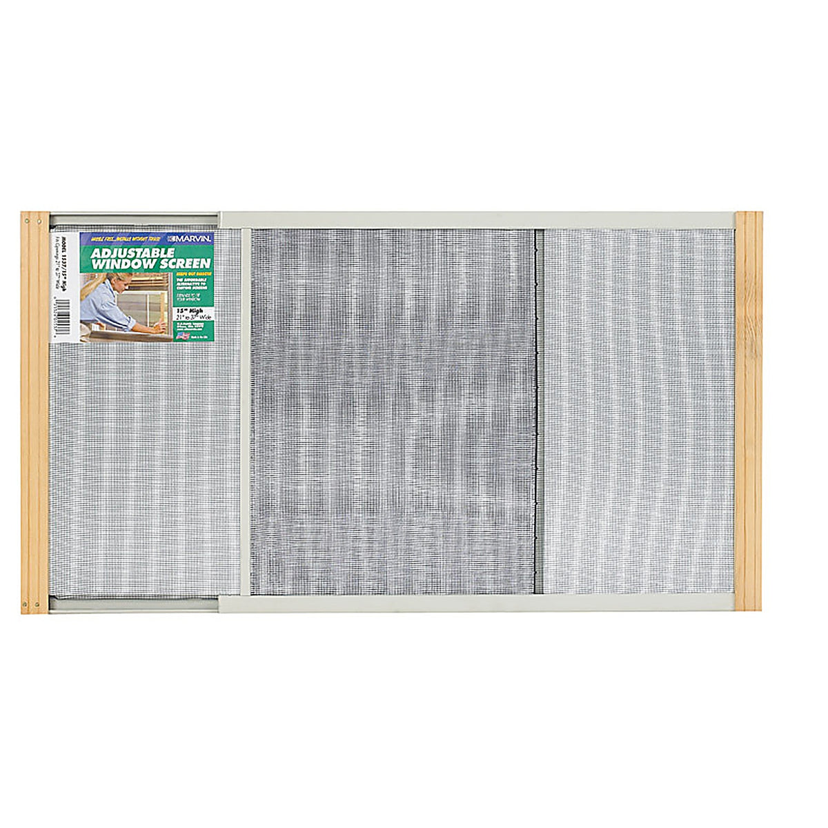 Frost King - AWS1537/6W - Wb Marvin 21 37 In. W In. Steel Adjustable Window Screen