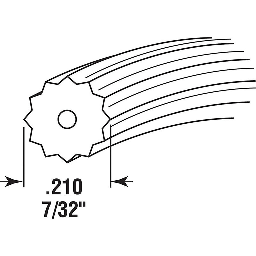 Prime-Line P7595 0.21 in. Dia. x 250 ft. L Screen Spline