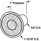 Prime-Line - N 6871 - Raw Knob Right or Left Handed