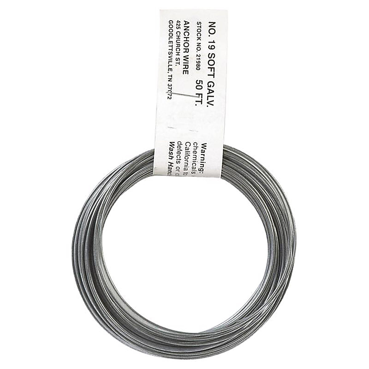 Hillman 123179 3.5 in. Dia. x 50 ft. L Galvanized Steel 19 Ga. Anchor Wire