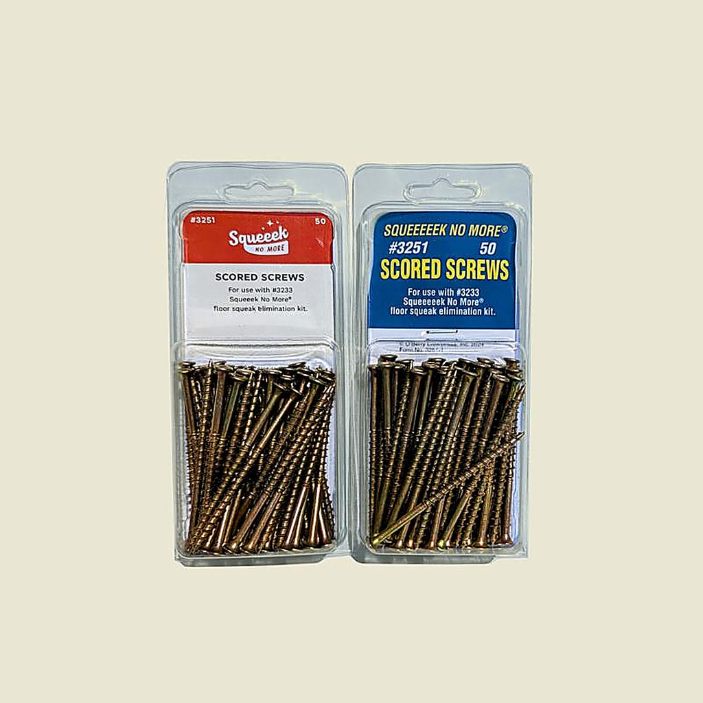 Squeeeeek No More - 3251 - No. 8 X 3 In. L Square Bugle Head Coarse Scored Screws