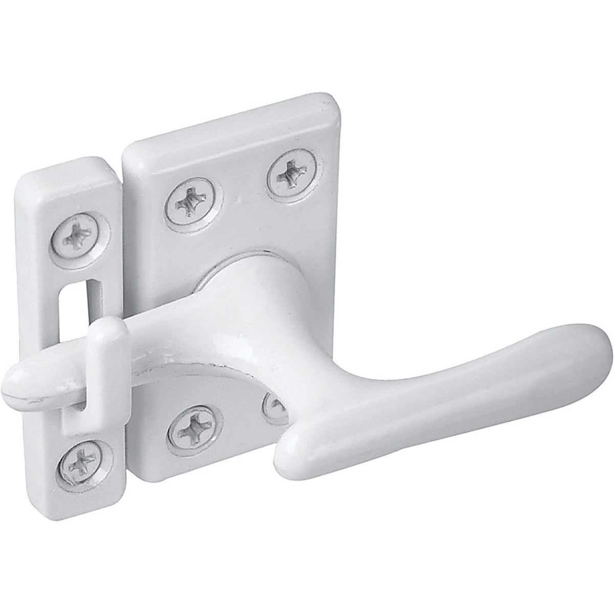 Prime-Line U9936 White Die-Cast Zinc Sash Lock 1/Pack