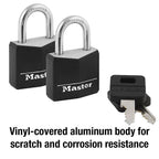 Master Lock - 131T - 1-3/16 In. W Steel Double Locking Covered Padlock