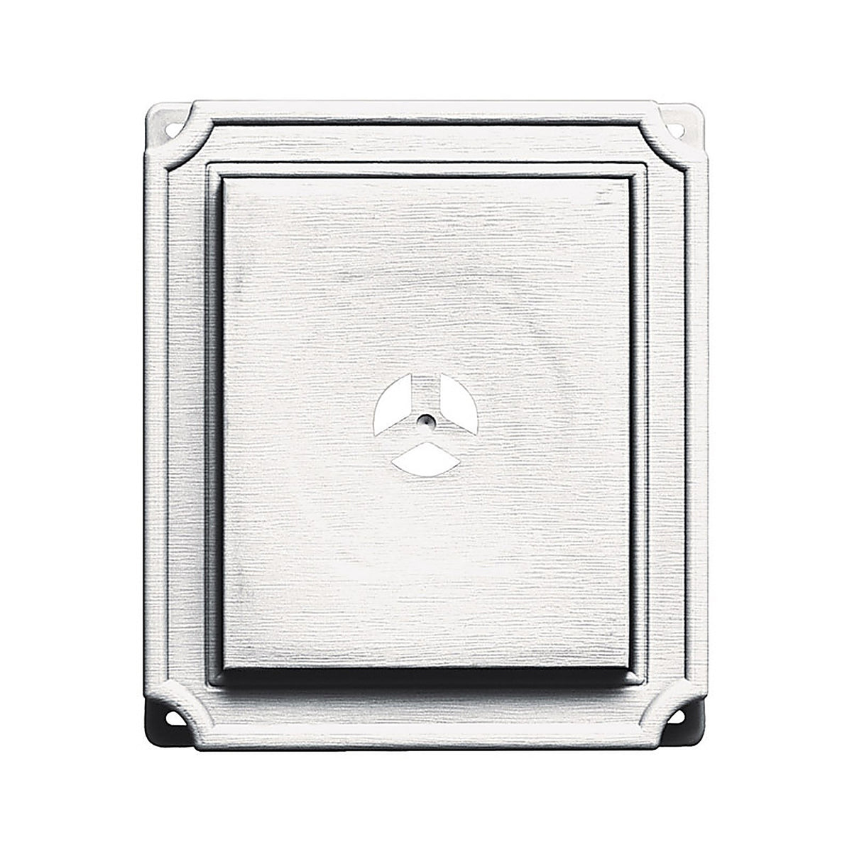 Builders Edge - 130010001117 - 7 In. H X 9 In. W X 17 In. L Prefinished White Copolymer Mounting Block