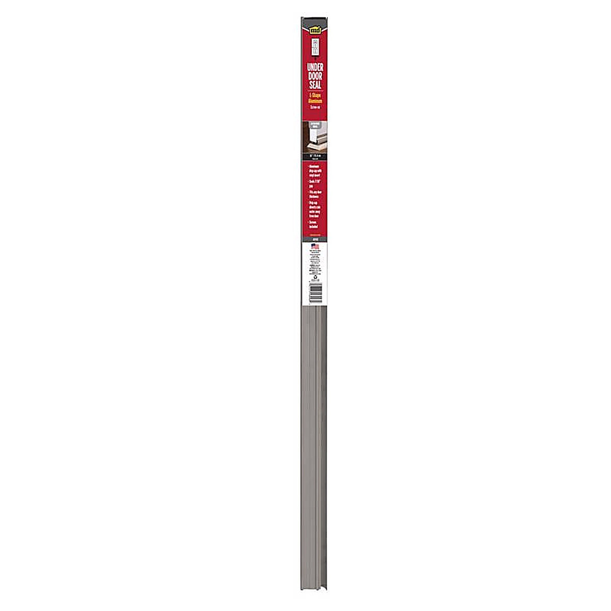 M-D 6015 Silver Aluminum Replacement Bottom For Doors 36 in. L