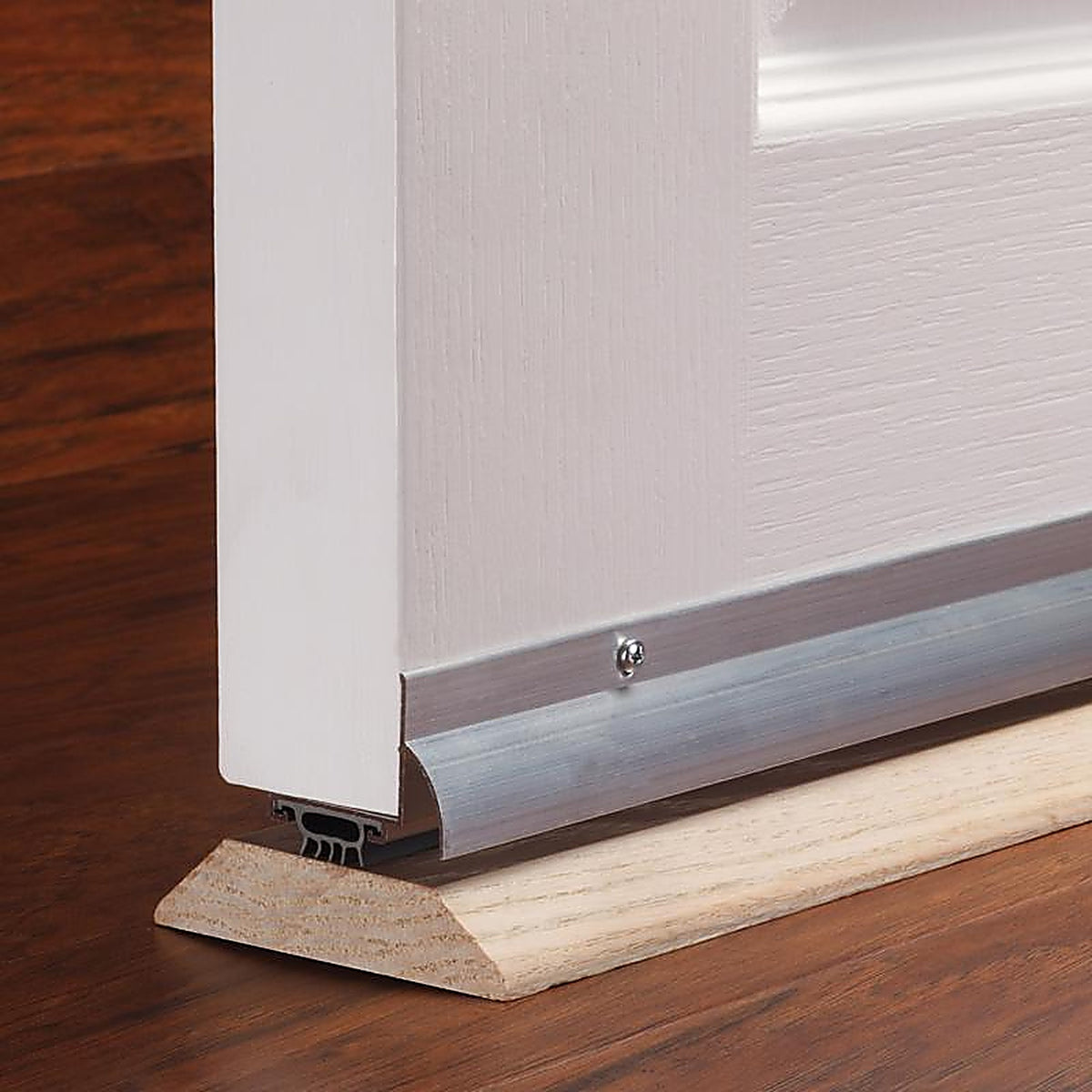 M-D 6015 Silver Aluminum Replacement Bottom For Doors 36 in. L