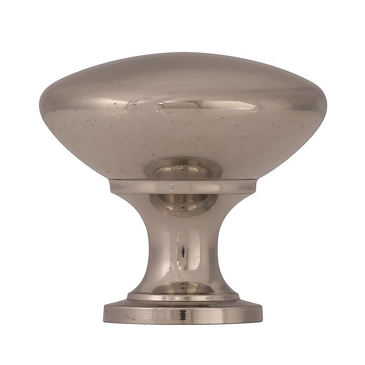 Amerock - 14404SCH - Allison Round Cabinet Knob 1-3/16 In. D 1-1/8 In. Brushed Chrome 1 Pack