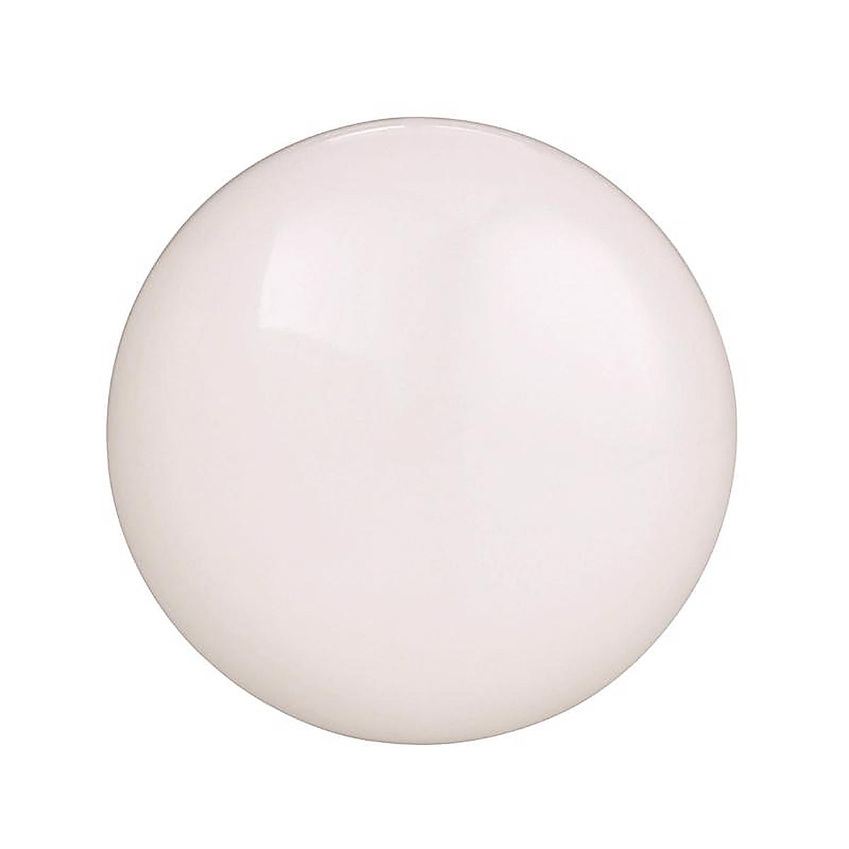 Amerock - 217WHT - Allison Round Cabinet Knob 1-1/2 In. D 1-1/16 In. Gloss 1 Pack