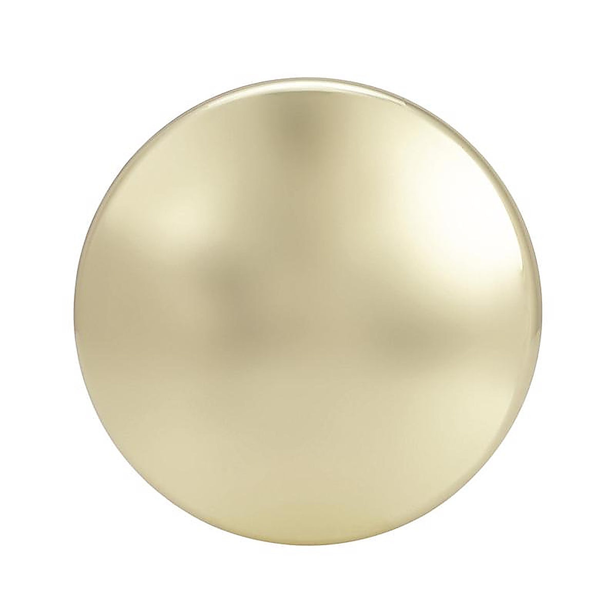 Amerock - 255PB - Allison Round Cabinet Knob 1-3/16 In. D 15/16 In. Polished Brass 1 Pack