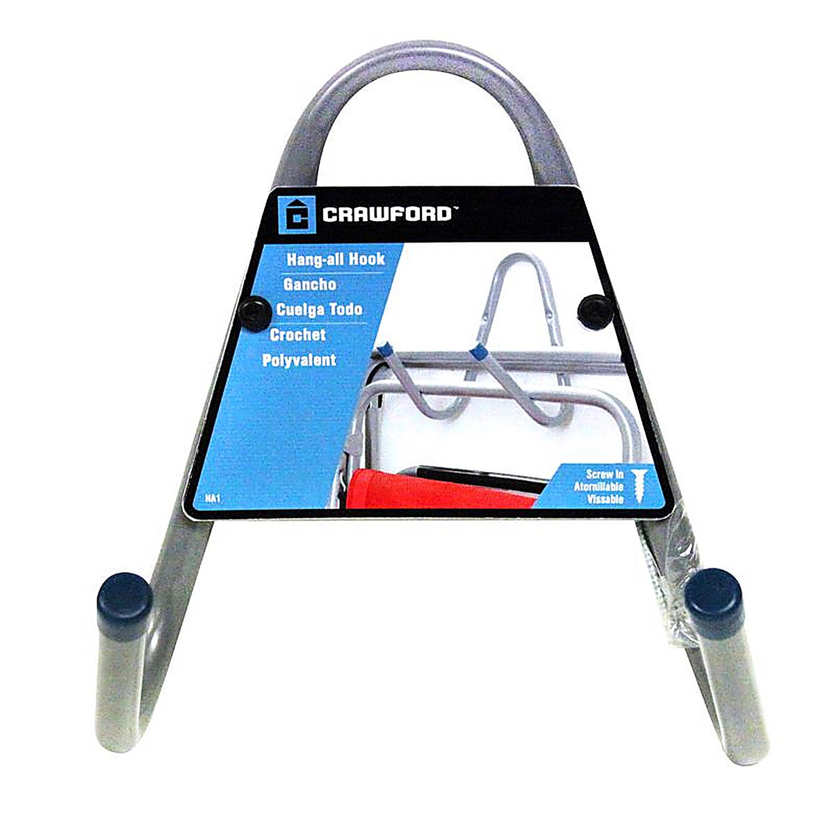 Crawford HA1 Gray Steel Bracket 10.83 in. L 40 lb.