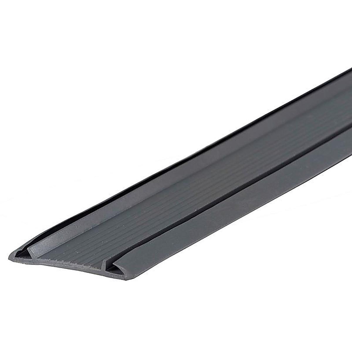 M-D 13466 Gray Vinyl Threshold Insert For Doors, Low Thresholds 36 in. L x 5/8 in.