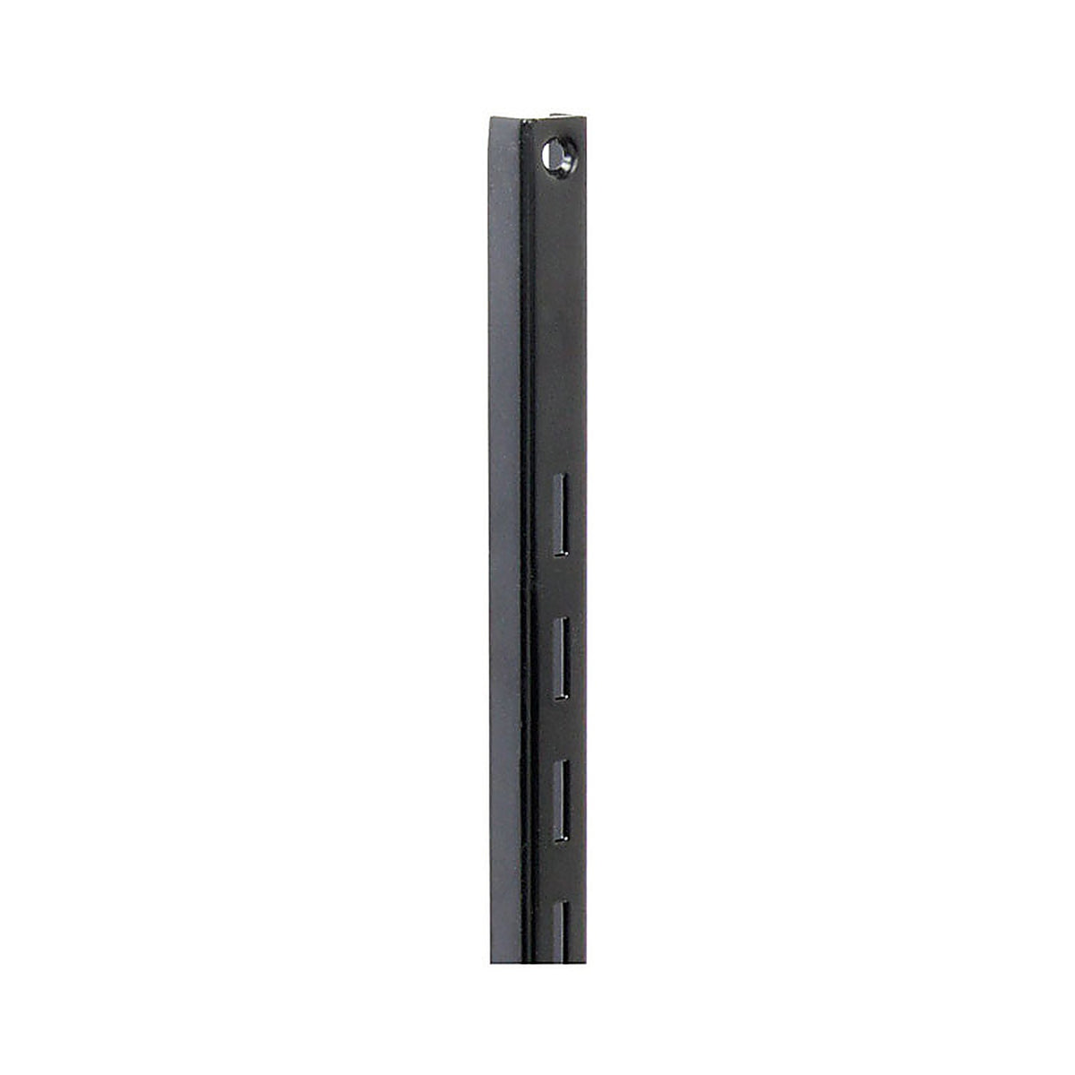 Knape & Vogt 80BLK24 Black Steel Regular Duty Bracket 16 Ga. 24 in. L