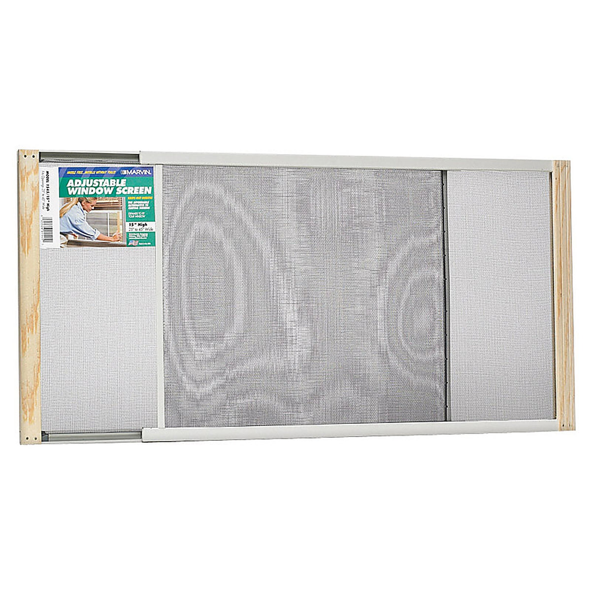 Frost King AWS1545 25 To 45 in. W Steel Adjustable Window Screen