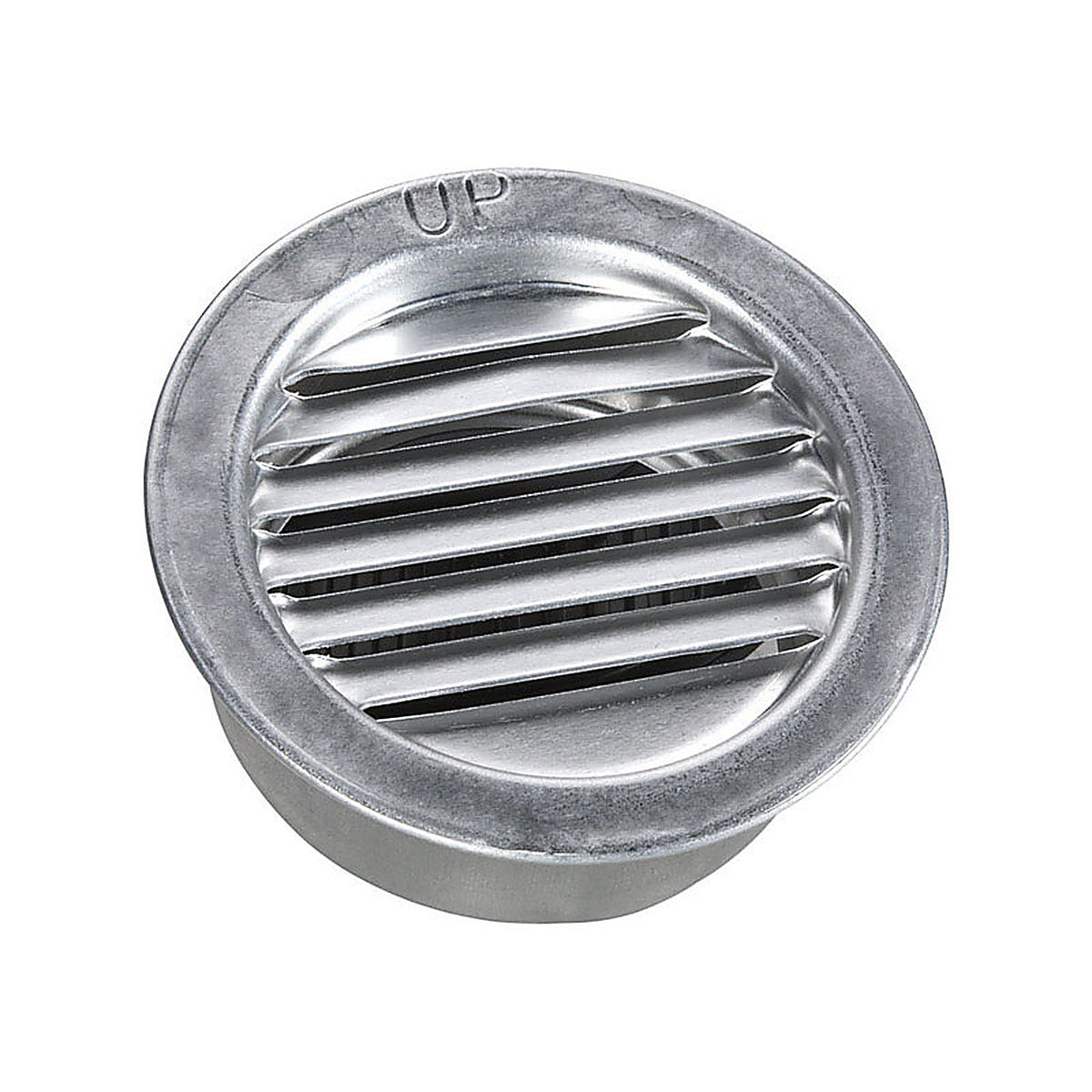 Air Vent 50001 2 in. W x 2 in. L Mill Silver Aluminum Mini Louver