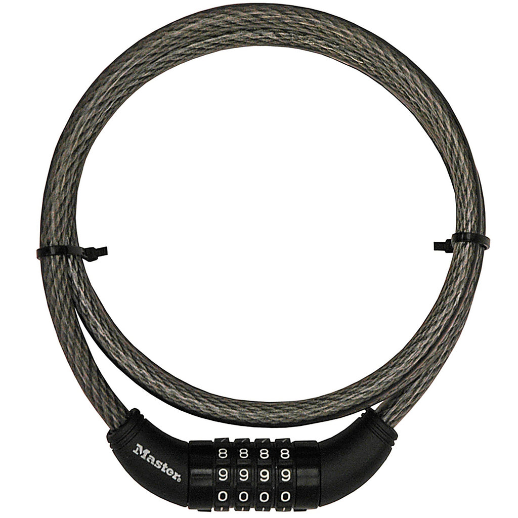 Master Lock - 8119DPF - 3/8 In. D X 60 In. L Vinyl Coated Steel Locking Cable