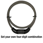 Master Lock - 8119DPF - 3/8 In. D X 60 In. L Vinyl Coated Steel Locking Cable