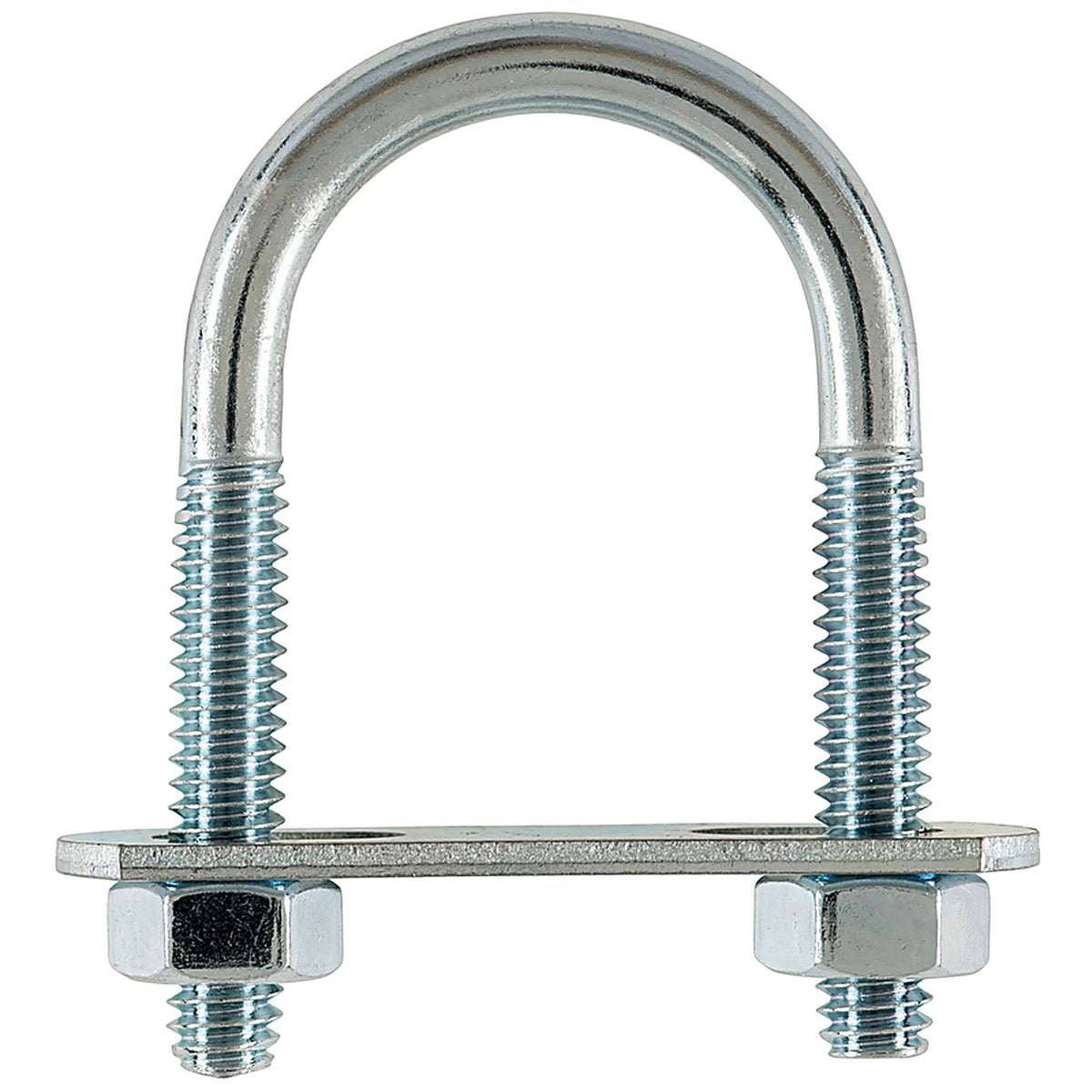 Hampton 02-3450-103 1/4 in. x 1-1/8 in. W x 2 in. L Coarse Zinc-Plated Steel U-Bolt