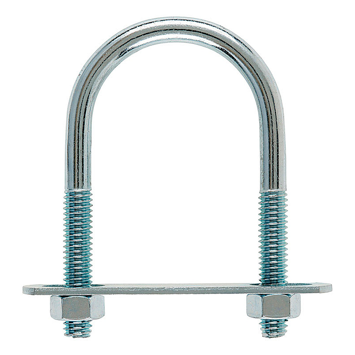 Hampton 02-3450-109 5/16 in. x 1-3/4 in. W x 3 in. L Coarse Zinc-Plated Steel U-Bolt