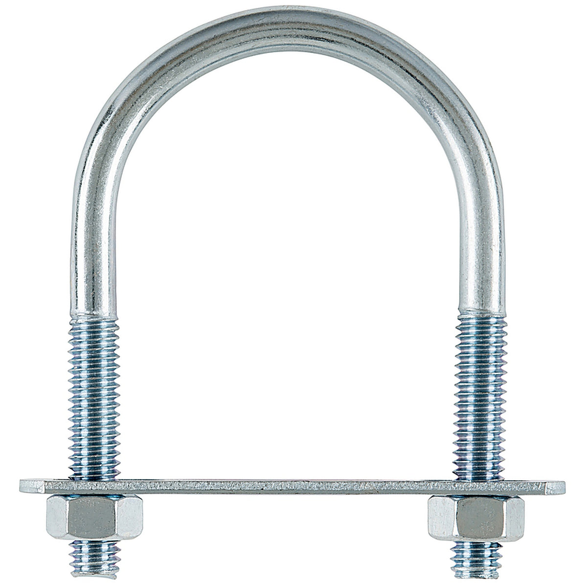 Hampton 02-3450-121 5/16 in. x 2 in. W x 3 in. L Coarse Zinc-Plated Steel U-Bolt