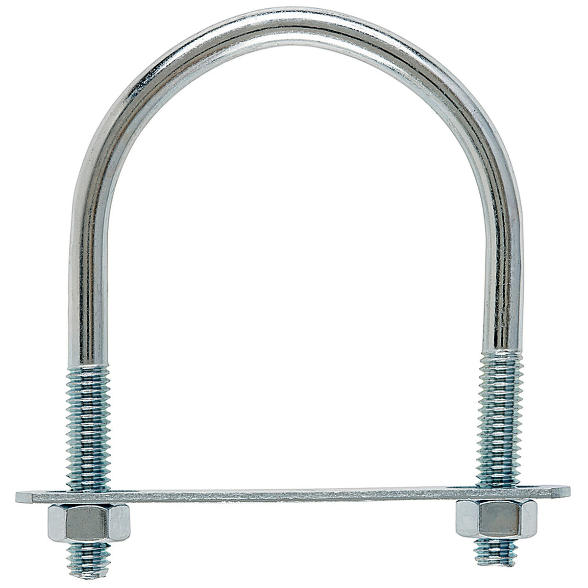 Hampton 02-3450-123 5/16 in. x 2-1/2 in. W x 3-1/2 in. L Coarse Zinc-Plated Steel U-Bolt