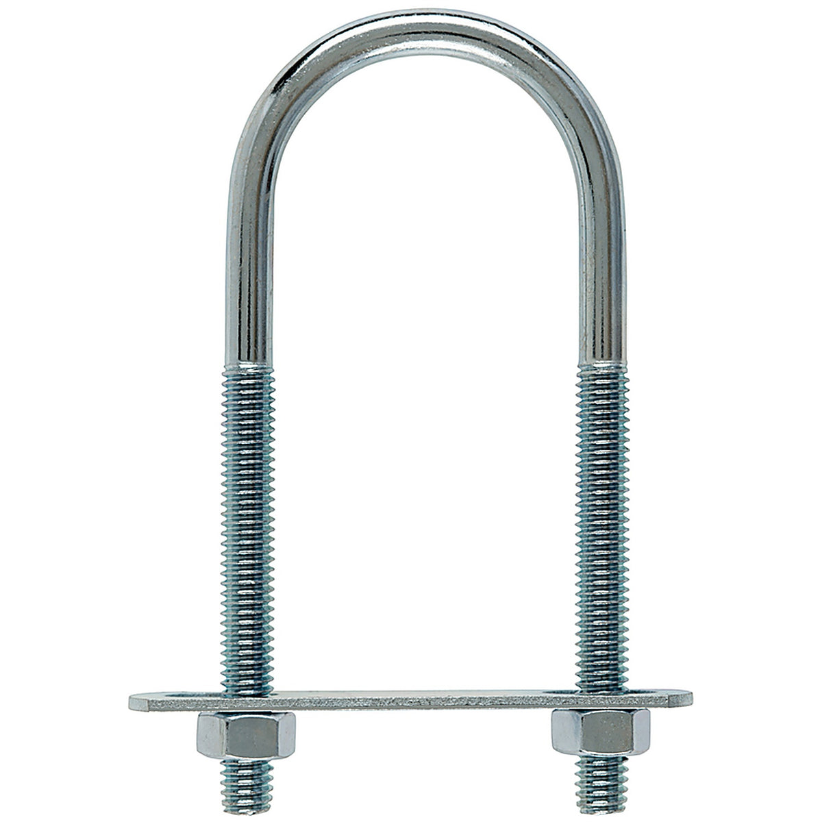 Hampton 02-3451-313 5/16 in. x 1-3/4 in. W x 4-3/16 in. L Coarse Zinc-Plated Steel U-Bolt