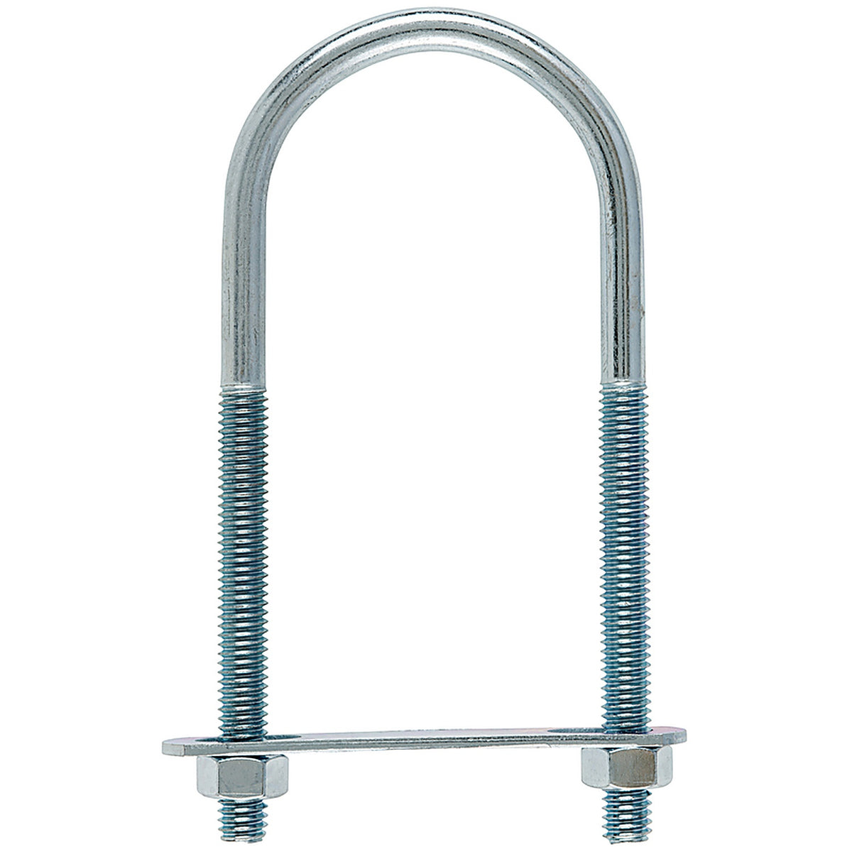 Hampton 02-3451-317 5/16 in. x 2 in. W x 4-3/4 in. L Coarse Zinc-Plated Steel U-Bolt