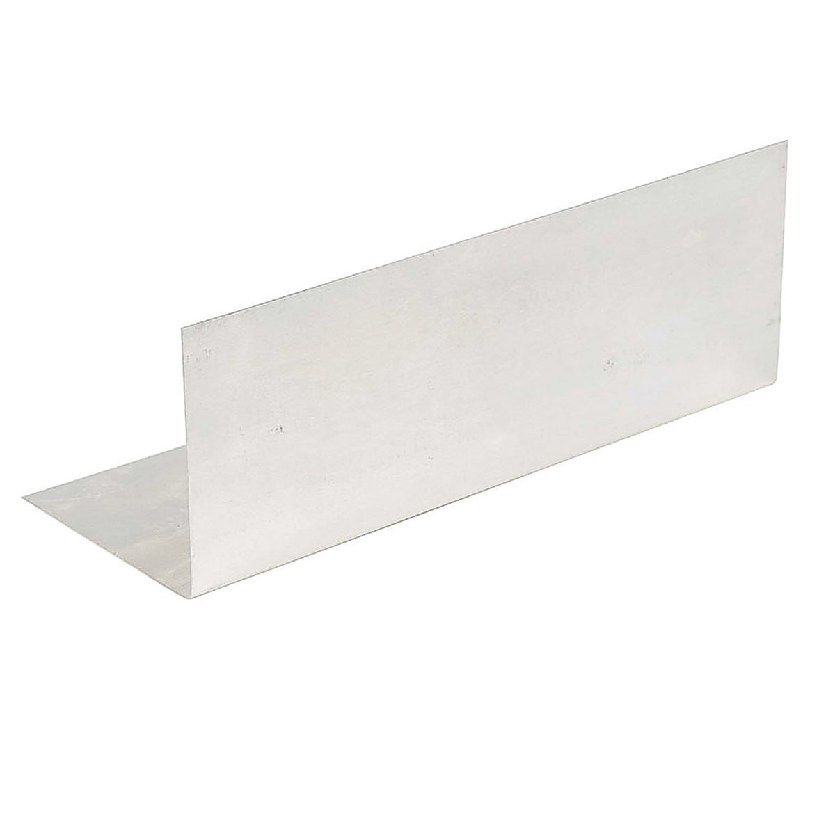Amerimax - 70612 - 4 In. W X 12 In. L Galvanized Steel Pre-Bent Flashing Shingle Silver