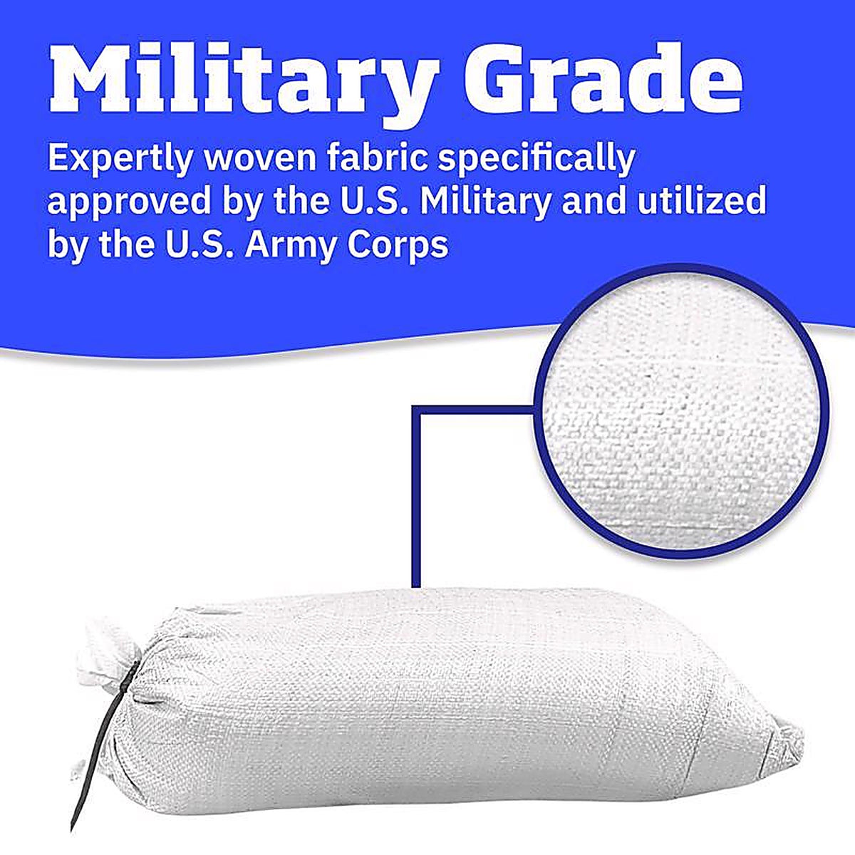 Durasack - 581527HUV - White Sand & Utility Bags 25 Bag