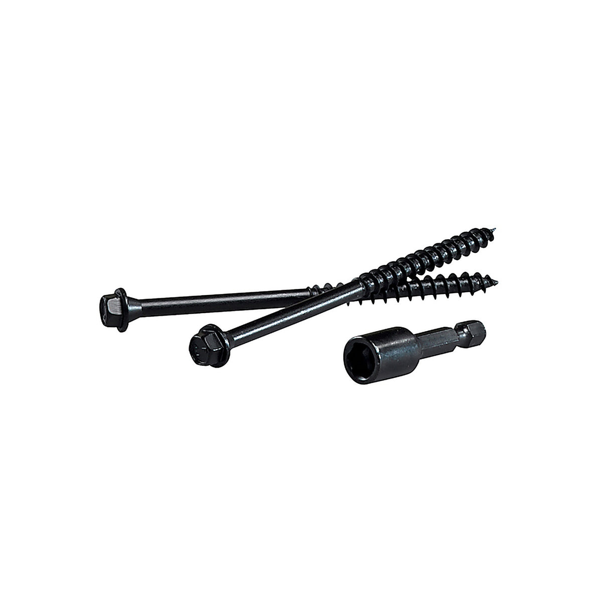 FastenMaster FMTLOK08-12 TimberLOK No. 10 x 8 in. L Hex Epoxy Wood Screws 12/Pack