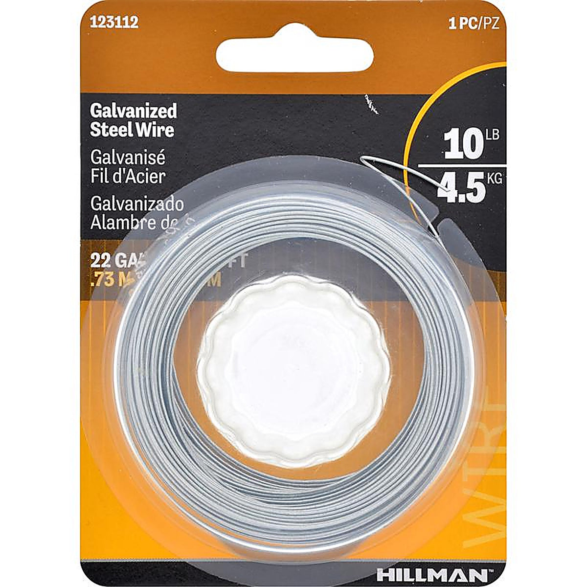 Hillman 123112-N 100 ft. L Galvanized Steel 22 Ga. Wire