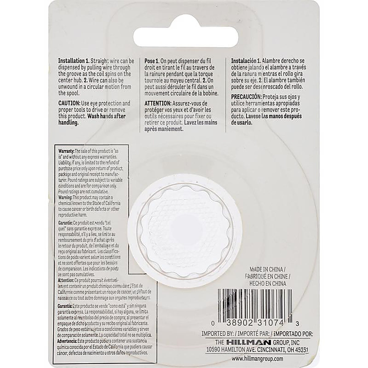 Hillman 123111-N 100 ft. L Copper 24 Ga. Wire