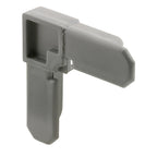 Prime-Line PL7727 Gray Plastic 5/16 in. W x 3/4 in. L Screen Frame Corner 1/Pack
