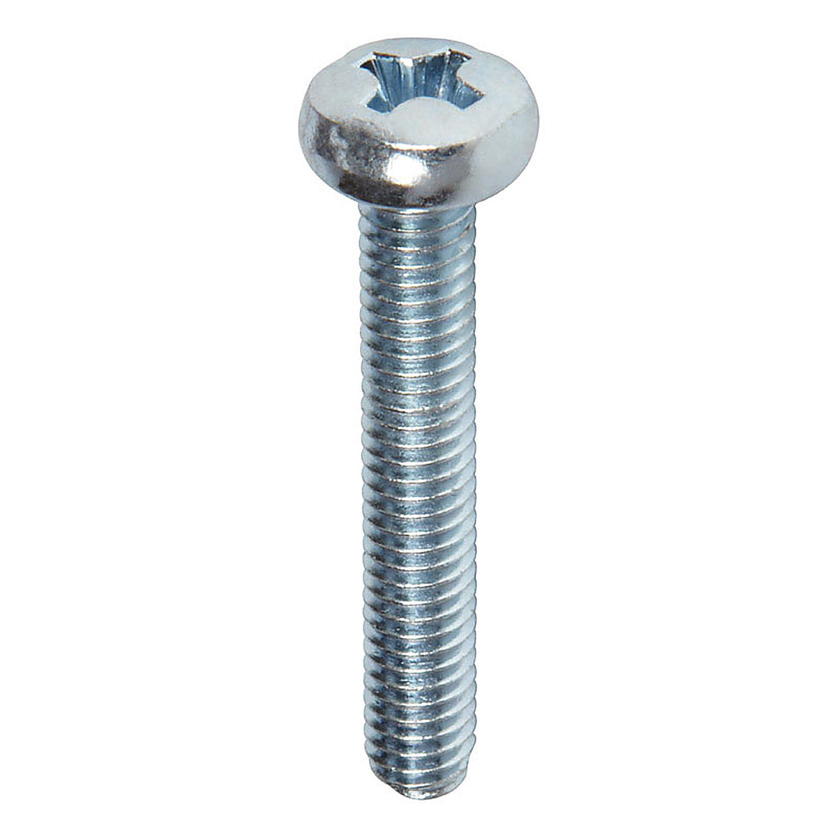 Hillman 914702 M4-0.7 x 25 mm L Phillips Pan Head Zinc-Plated Steel Metric Machine Screws 50/Pack