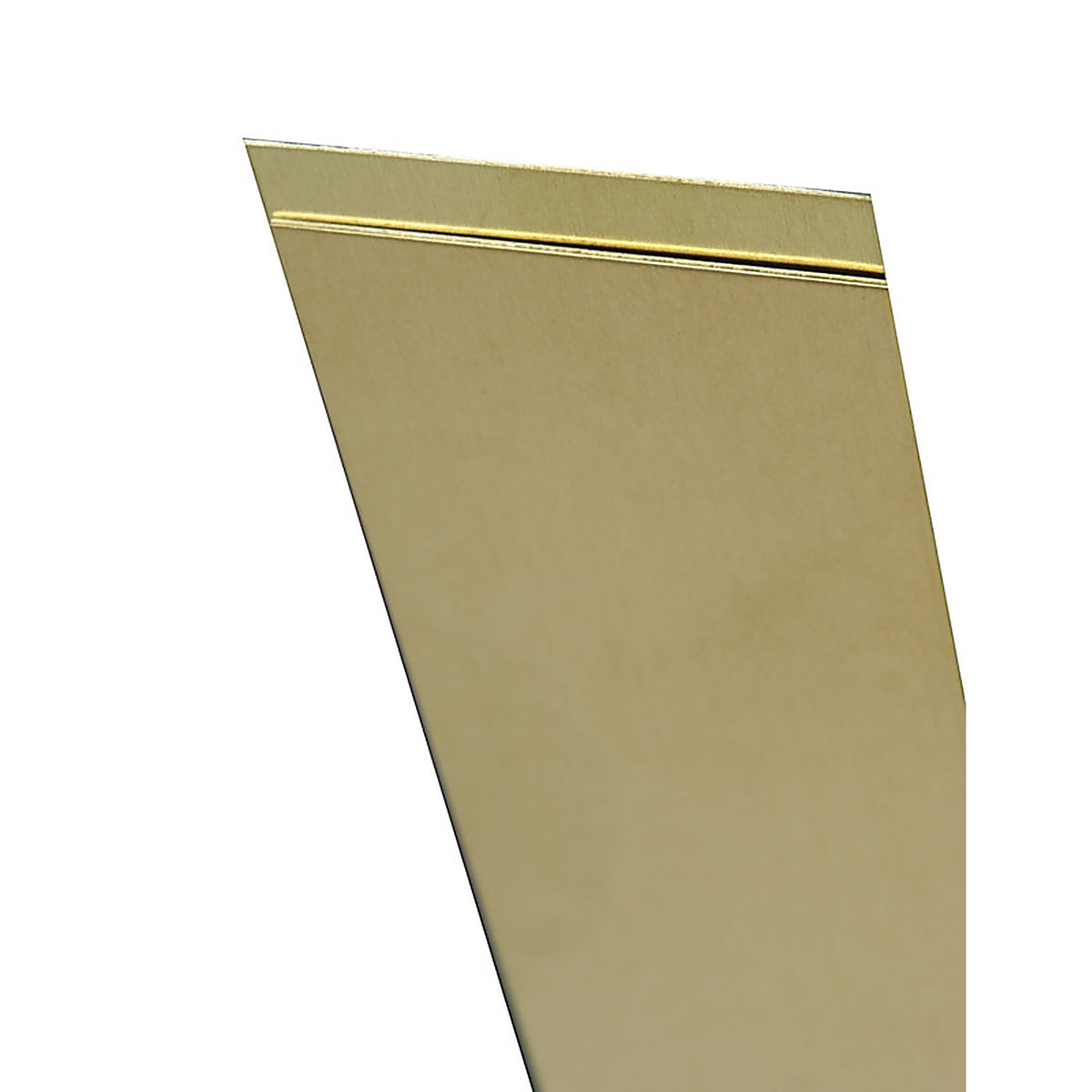 K&S 8228 0.093 in. x 1 in. W x 12 in. L Brass Metal Strip