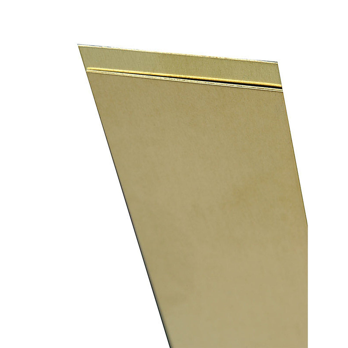 K&S 8229 0.093 in. x 2 in. W x 12 in. L Brass Metal Strip