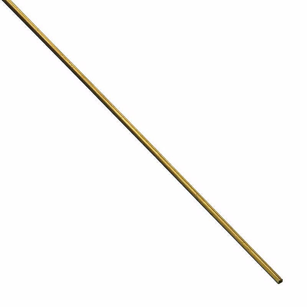 K&S 8149 1/16 in. W x 12 in. L Square Brass Tube 2/Pack