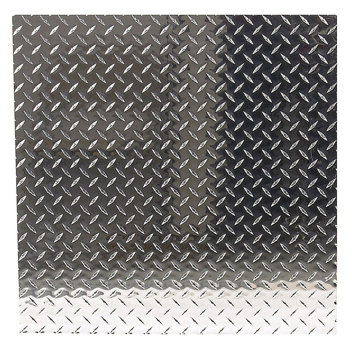 Boltmaster 11255 24 in. W x 24 in. L Bright Aluminum Diamond Tread Plate