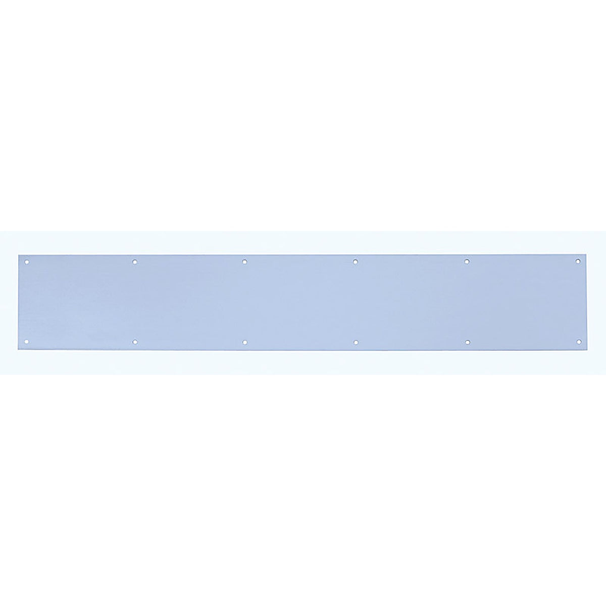 Tell DT100056 6 in. H x 34 in. L Satin Aluminum Kickplate