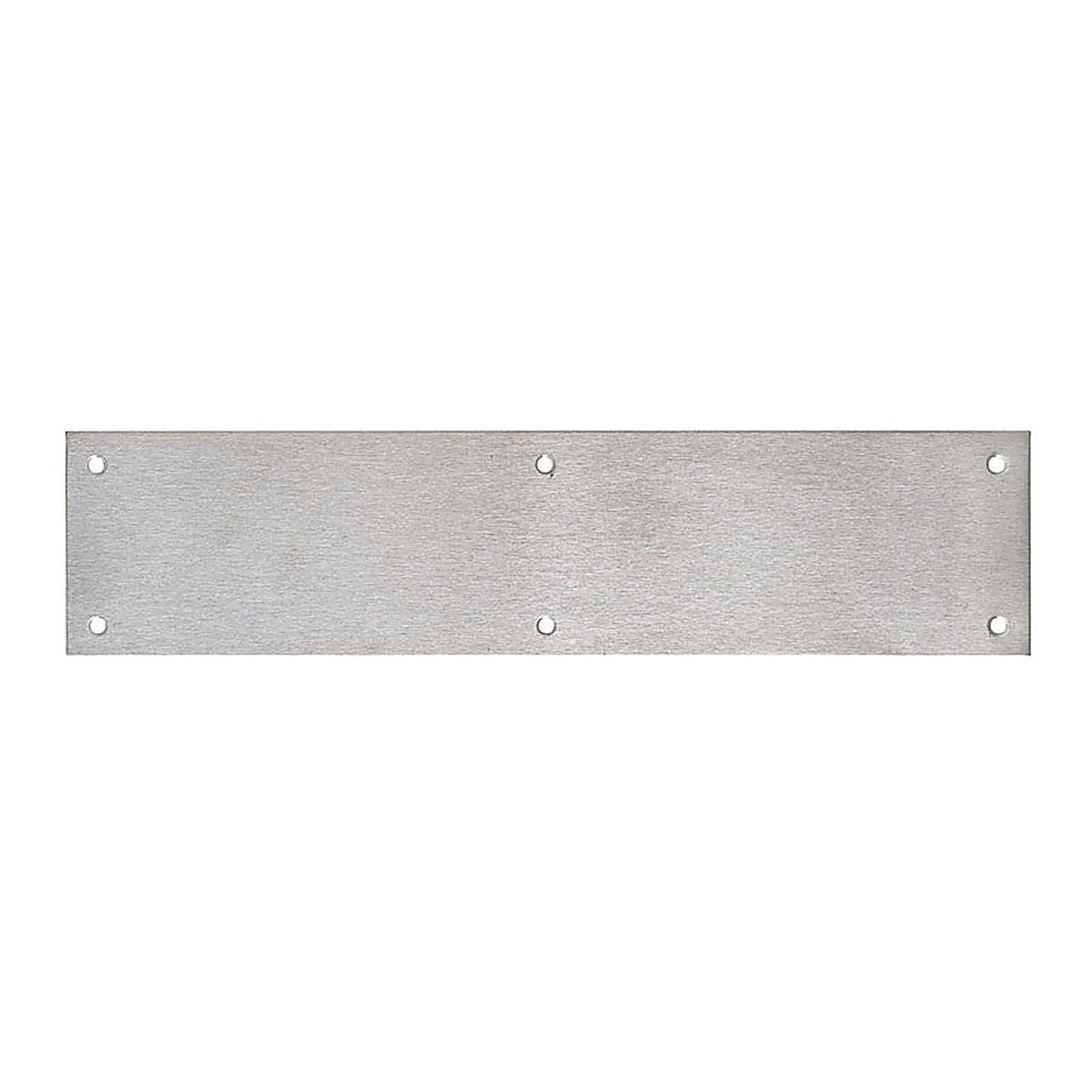 Tell DT100072 3-1/2 in. H x 15 in. L Brushed Stainless Steel Stainless Steel Push Plate